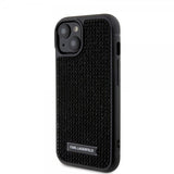 Karl Lagerfeld iPhone 15 Deksel Rhinestone Svart