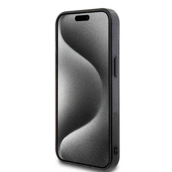 Mercedes Benz iPhone 15 Deksel Rhombus Pattern MagSafe AMG Transparent