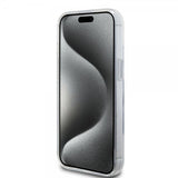 Karl Lagerfeld iPhone 15 Deksel Ring Stand MagSafe Hvit