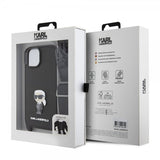 Karl Lagerfeld iPhone 15 Deksel Saffiano Crossbody Svart