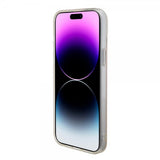Guess iPhone 15 Deksel Script MagSafe Rosa