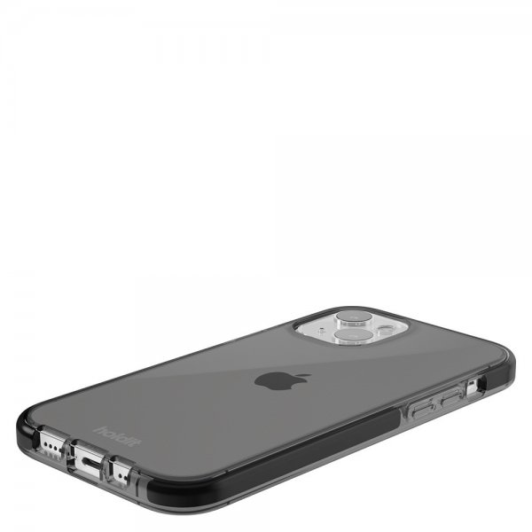 holdit iPhone 15 Deksel Seethru Svart