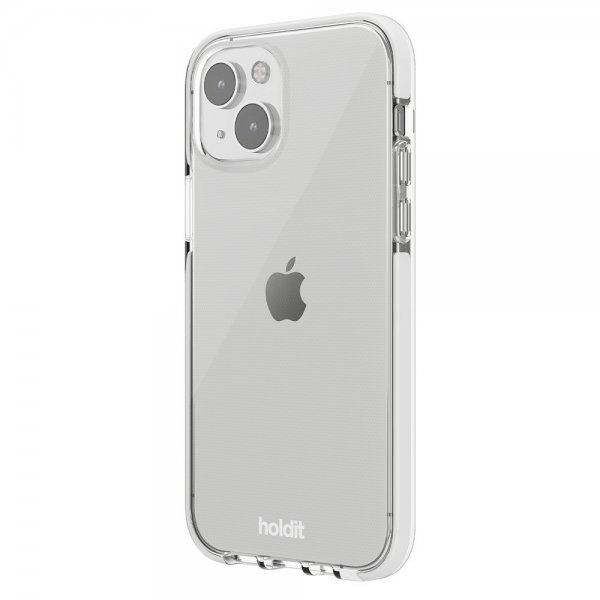 holdit iPhone 15 Deksel Seethru Hvit