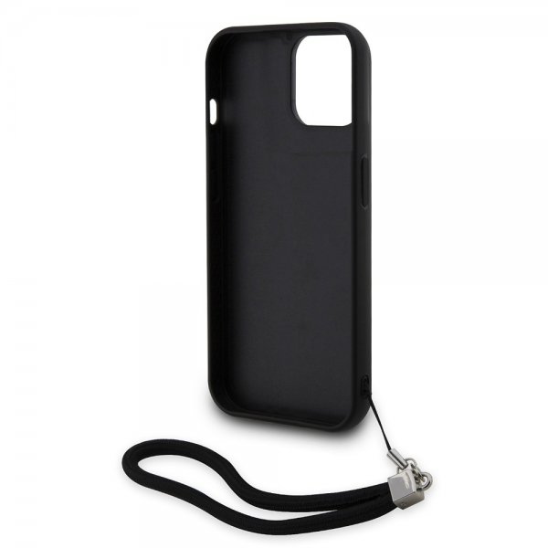Karl Lagerfeld iPhone 15 Deksel Sequin Svart