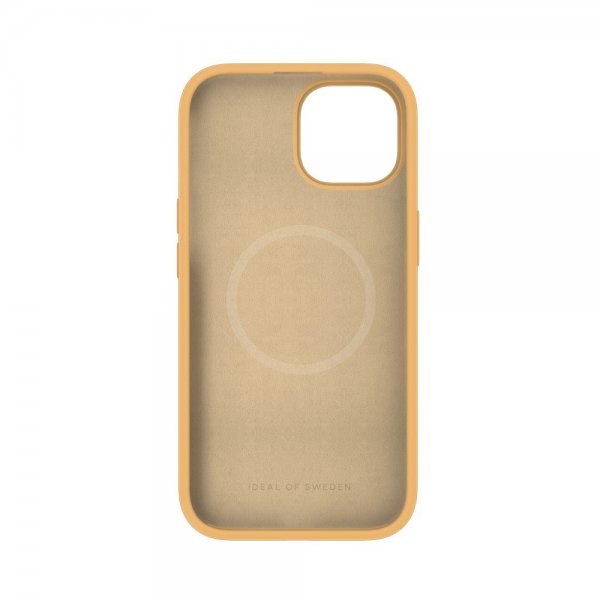 Ideal of Sweden iPhone 15 Deksel Silicone Case MagSafe Apricot