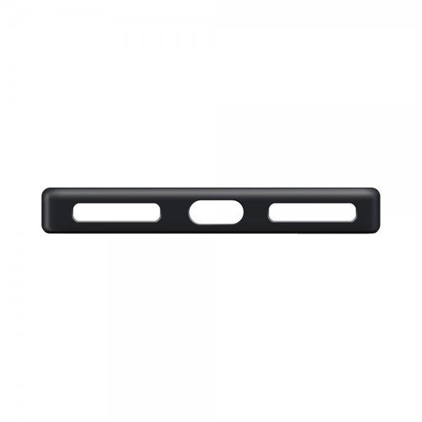Xqisit iPhone 15 Deksel Silicone Case Svart