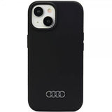 Audi iPhone 15 Deksel Silikoni Svart