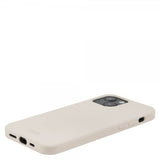 holdit iPhone 15 Deksel Silikon Light Beige