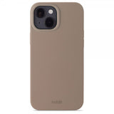 holdit iPhone 15 Deksel Silikon Mocha Brown