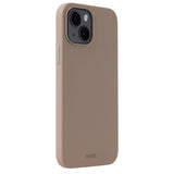 holdit iPhone 15 Deksel Silikon Mocha Brown