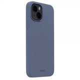holdit iPhone 15 Deksel Silikon Pacific Blue