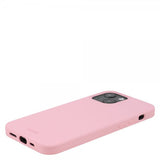 holdit iPhone 15 Deksel Silikon Rosa
