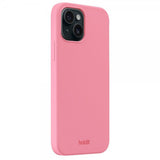 holdit iPhone 15 Deksel Silikon Rouge Pink