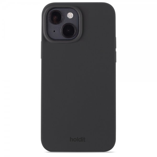 holdit iPhone 15 Deksel Silikon Svart