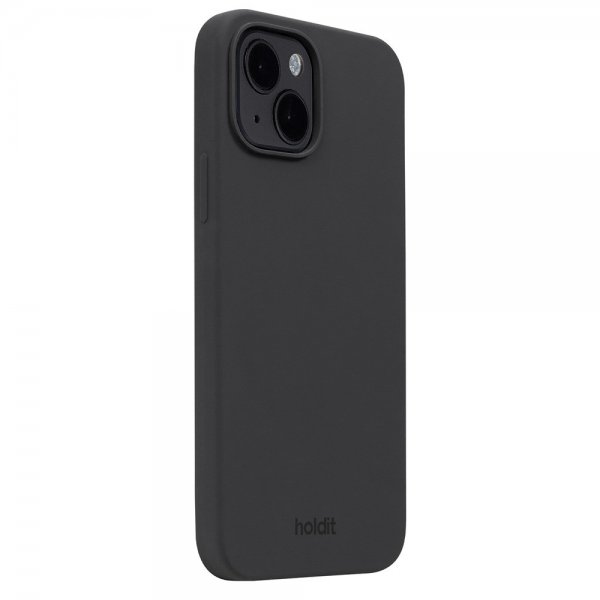 holdit iPhone 15 Deksel Silikon Svart