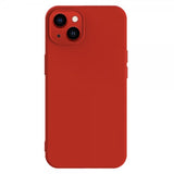 X-Level iPhone 15 Deksel Silikontekstur Rød