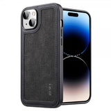 X-Level iPhone 15 Deksel Linjeskjøting Svart