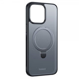 Baseus iPhone 15 Deksel Smart Ring Series MagSafe Svart