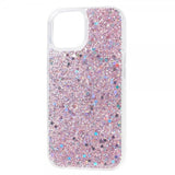 Nordic Covers iPhone 15 Deksel Sparkle Series Blossom Pink
