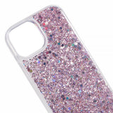 Nordic Covers iPhone 15 Deksel Sparkle Series Blossom Pink