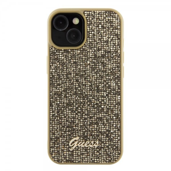 Guess iPhone 15 Deksel Square Mirror Gull