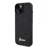 Guess iPhone 15 Deksel Square Mirror Svart