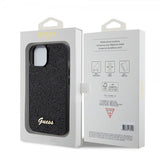 Guess iPhone 15 Deksel Square Mirror Svart