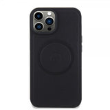 Mercedes Benz iPhone 15 Deksel Star Pattern MagSafe Svart