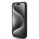 Mercedes Benz iPhone 15 Deksel Star Pattern MagSafe Svart