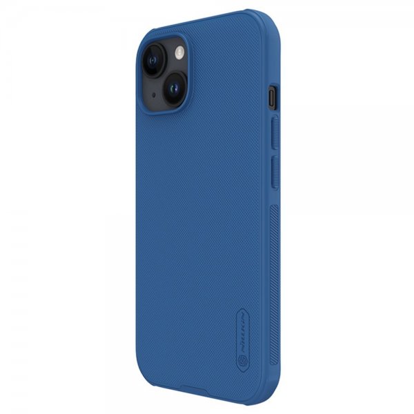 Nillkin iPhone 15 Deksel Super Frosted Shield Pro Blå