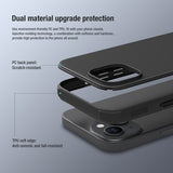 Nillkin iPhone 15 Deksel Super Frosted Shield Pro Blå