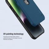 Nillkin iPhone 15 Deksel Super Frosted Shield Pro Logo Hole Svart