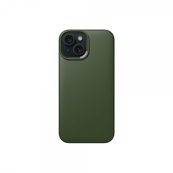 Nudient iPhone 15 Deksel Thin Case MagSafe Pine Green