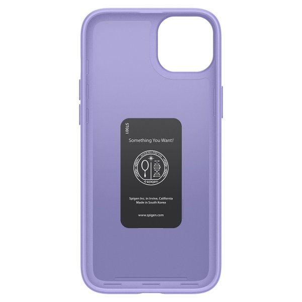 Spigen iPhone 15 Deksel Thin Fit Iris Purple