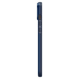 Spigen iPhone 15 Deksel Thin Fit Navy Blue