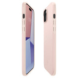Spigen iPhone 15 Deksel Thin Fit Pink Sand