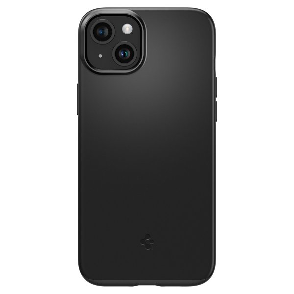 Spigen iPhone 15 Deksel Thin Fit Svart