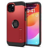 Spigen iPhone 15 Deksel Tough Armor MagFit Rød