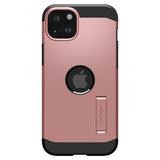 Spigen iPhone 15 Deksel Tough Armor MagFit Rose Gold
