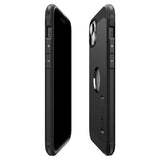 Spigen iPhone 15 Deksel Tough Armor MagFit Svart