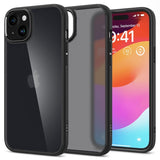 Spigen iPhone 15 Deksel Ultra Hybrid Frost Black