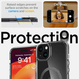 Spigen iPhone 15 Deksel Ultra Hybrid MagFit Carbon Fiber