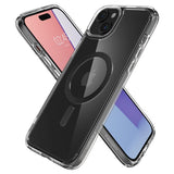 Spigen iPhone 15 Deksel Ultra Hybrid MagFit Carbon Fiber