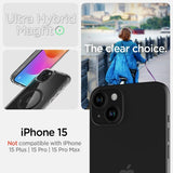Spigen iPhone 15 Deksel Ultra Hybrid MagFit Carbon Fiber