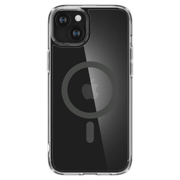 Spigen iPhone 15 Deksel Ultra Hybrid MagFit Graphite