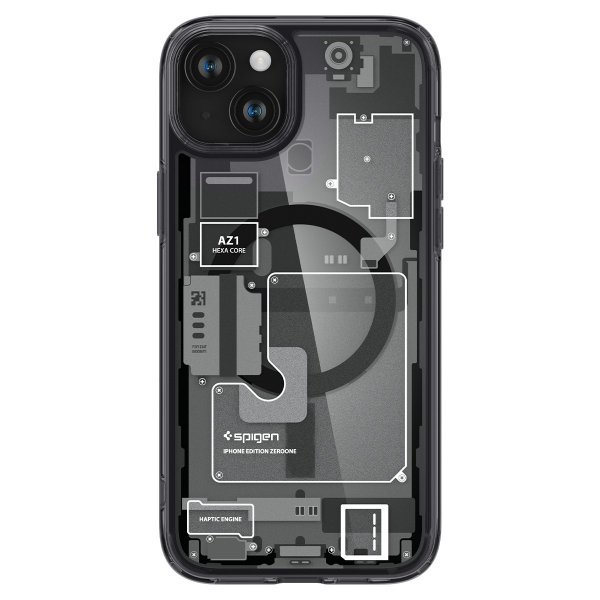 Spigen iPhone 15 Deksel Ultra Hybrid MagFit Zero One