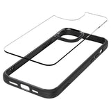 Spigen iPhone 15 Deksel Ultra Hybrid Matte Matte Black