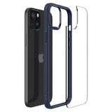 Spigen iPhone 15 Deksel Ultra Hybrid Navy Blue