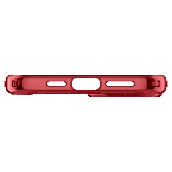 Spigen iPhone 15 Deksel Ultra Hybrid Red Crystal