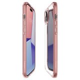 Spigen iPhone 15 Deksel Ultra Hybrid Rose Crystal
